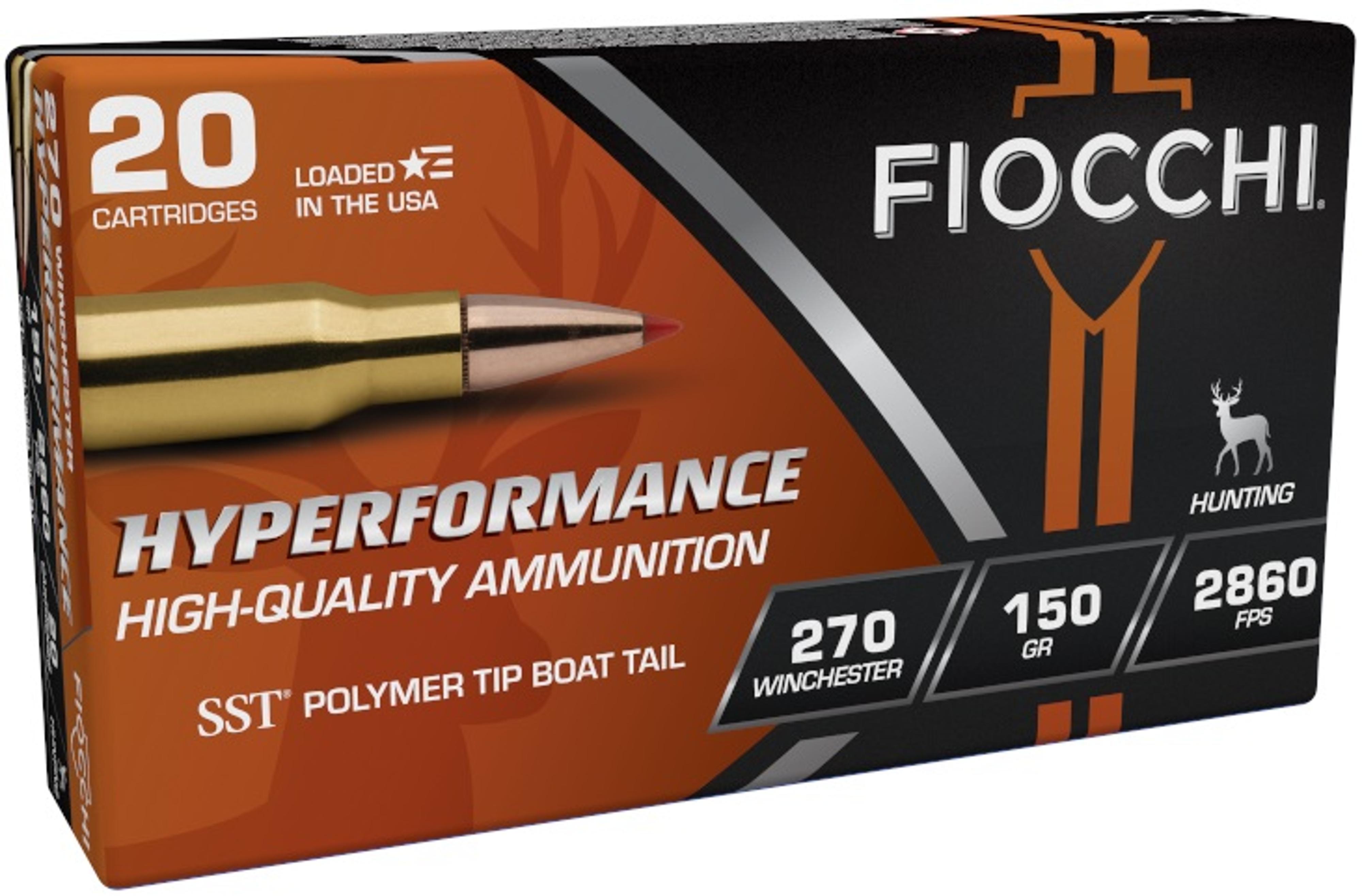 FIOCCHI: HYPERFORMANCE 270 WIN 150GR SST - 20 ROUNDS